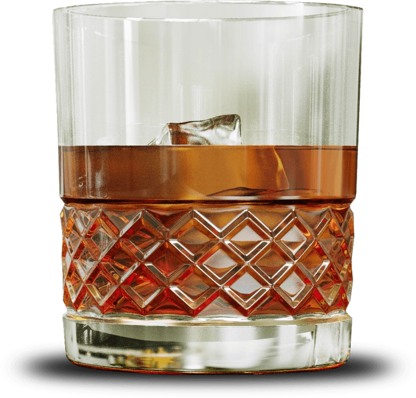 Kingcube ice in a cocktail